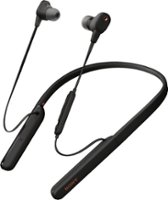 Sony - WI-1000XM2 Wireless Noise-Canceling In-Ear Headphones - Black - Front_Zoom