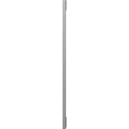 Front. Monogram - Minimalist Handle Kit for Select Monogram Undercounter Refrigerators - Silver.