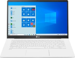 LG - Gram 14" Laptop - Intel Core i5 - 8GB Memory - 256GB SSD - White - Front_Zoom
