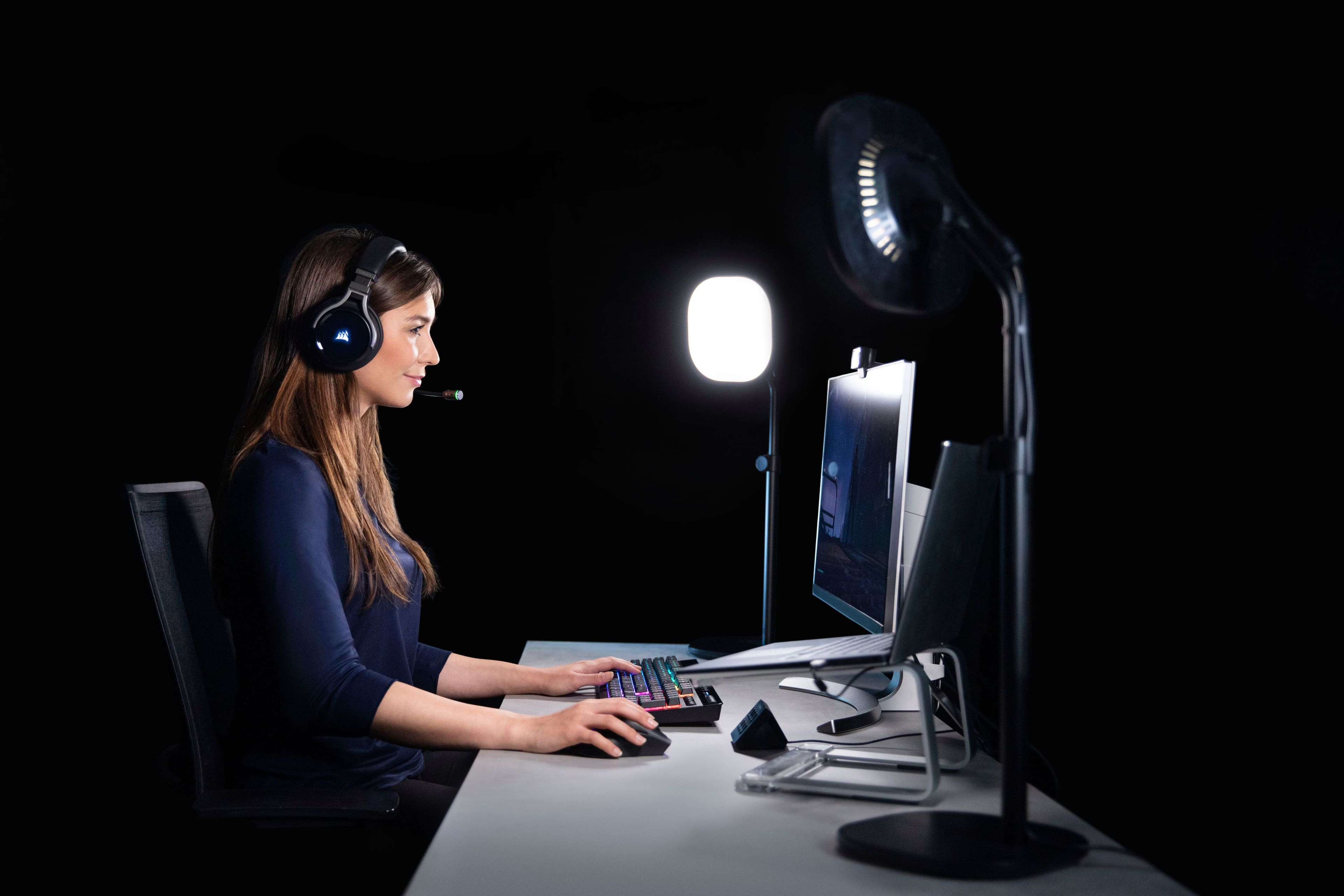 Alt View 16. Elgato - Key Light Air LED Panel - Black.