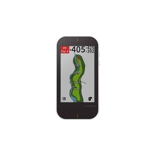 Front. Garmin - Approach 3.5" GPS with Built-In Bluetooth - Black/White.
