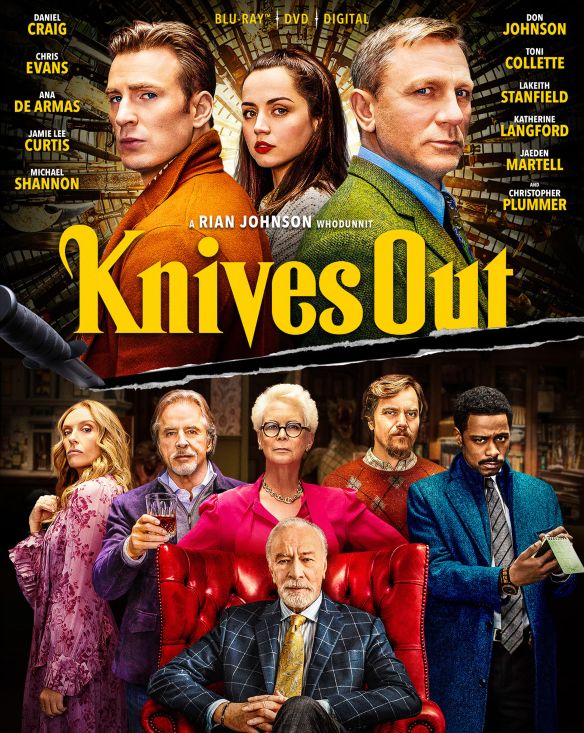  Knives Out [Includes Digital Copy] [Blu-ray/DVD] [2019]
