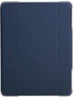 STM - Dux Plus Duo Folio Case for Apple iPad 9.7" (5th and 6th Gen) - Midnight Blue - Front_Zoom