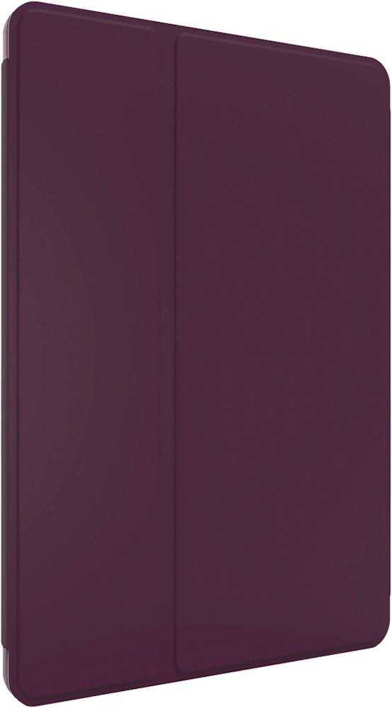 Angle View: STM - Studio Folio Case for Apple® iPad® 10.2" (9th/8th/7th Gen), iPad Air 10.5" (3rd Gen), and iPad Pro 10.5" - Dark Purple