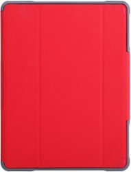 STM - Dux Plus Duo Folio Case for Apple® iPad® 9.7" (5th and 6th Gen) - Red - Front_Zoom