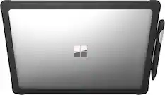 Front. STM - Dux for Microsoft Surface Laptop 2, 3, 4 - 13.5" - Black.