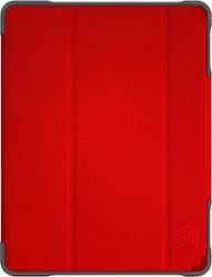 STM - Dux Plus Duo Folio Case for Apple® iPad® Pro 10.5" and iPad® Air (3rd Gen) - Red - Front_Zoom