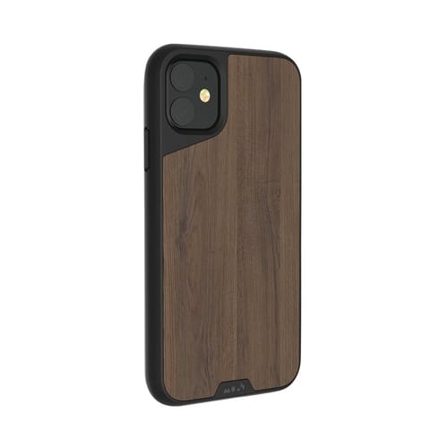 Mous Limitless 3.0 Case For Apple Iphone 11 - Walnut INTERNATIONAL SHIPPING