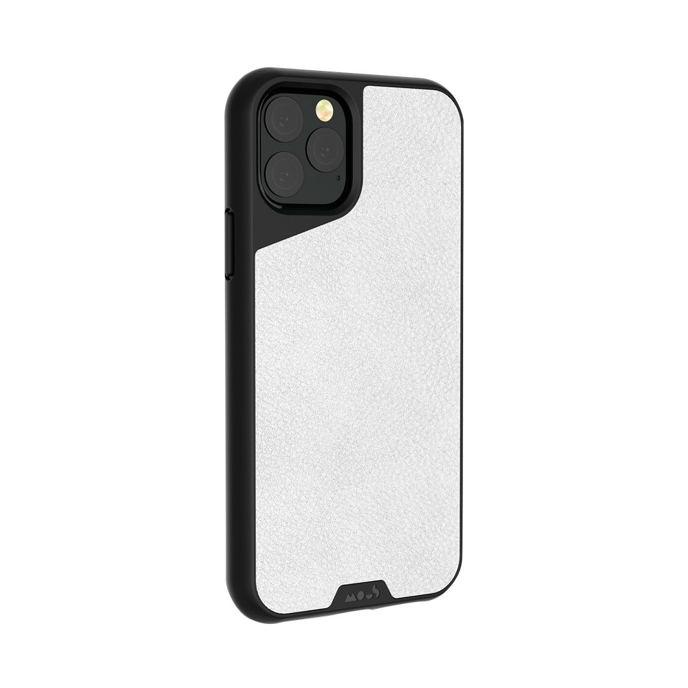 Mous Limitless 3 0 Case For Apple Iphone 11 Pro White Leather 532bcw Best Buy