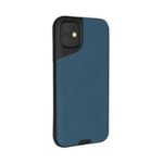 Angle Zoom. Mous - Contour Case for Apple® iPhone® 11 - Blue Leather.