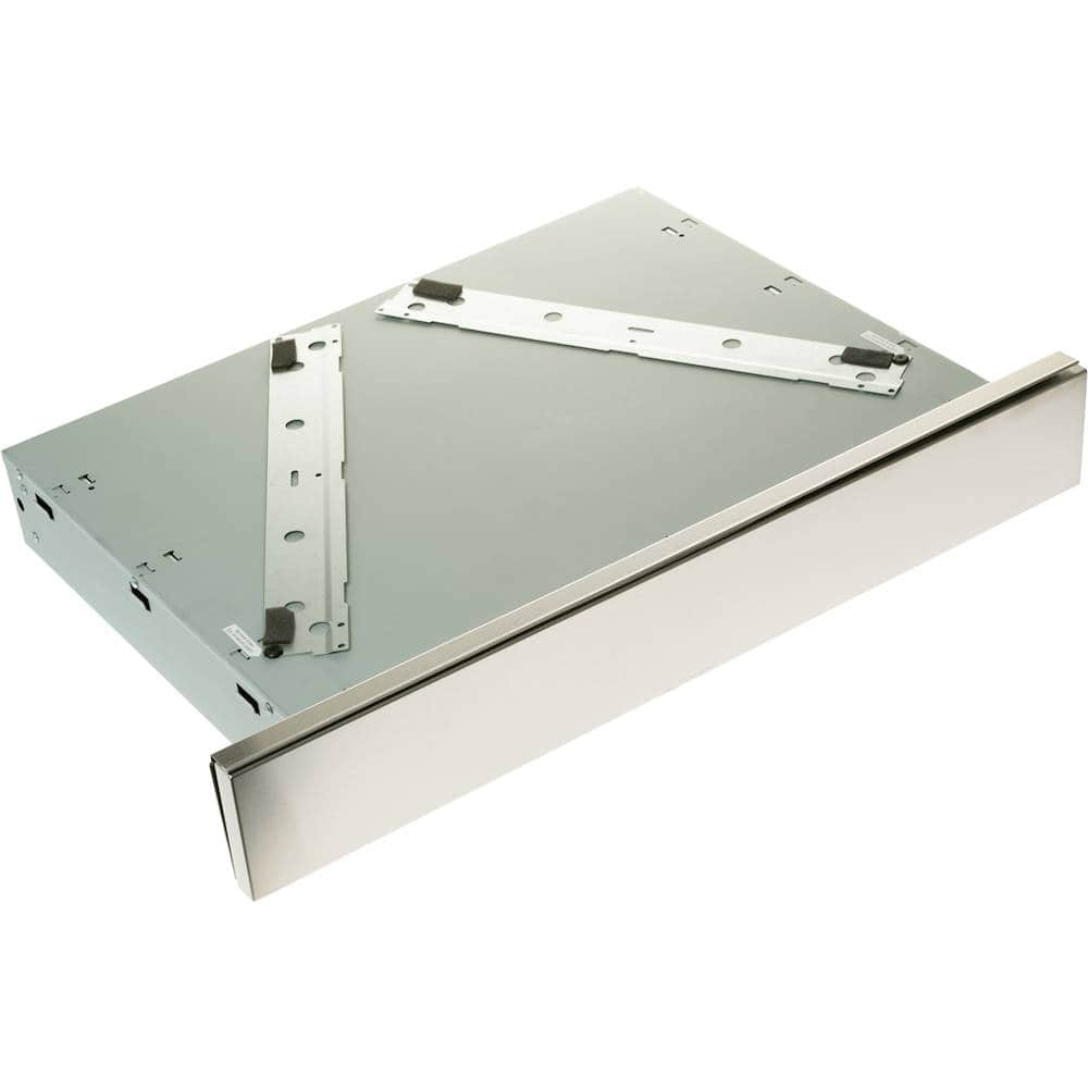 Angle. GE - Accessory Storage Drawer for Select Advantium Wall Ovens - Stainless Steel.