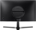 Back Zoom. Samsung - Odyssey Gaming CRG5 Series 24” LED Curved FHD FreeSync monitor - Black.