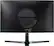 Back. Samsung - Odyssey Gaming CRG5 Series 24” LED Curved FHD FreeSync monitor - Black.