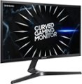Angle Zoom. Samsung - Odyssey Gaming CRG5 Series 24” LED Curved FHD FreeSync monitor - Black.