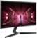 Alt View Zoom 12. Samsung - Odyssey Gaming CRG5 Series 24” LED Curved FHD FreeSync monitor - Black.