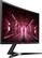 Alt View 14. Samsung - Odyssey Gaming CRG5 Series 24” LED Curved FHD FreeSync monitor - Black.