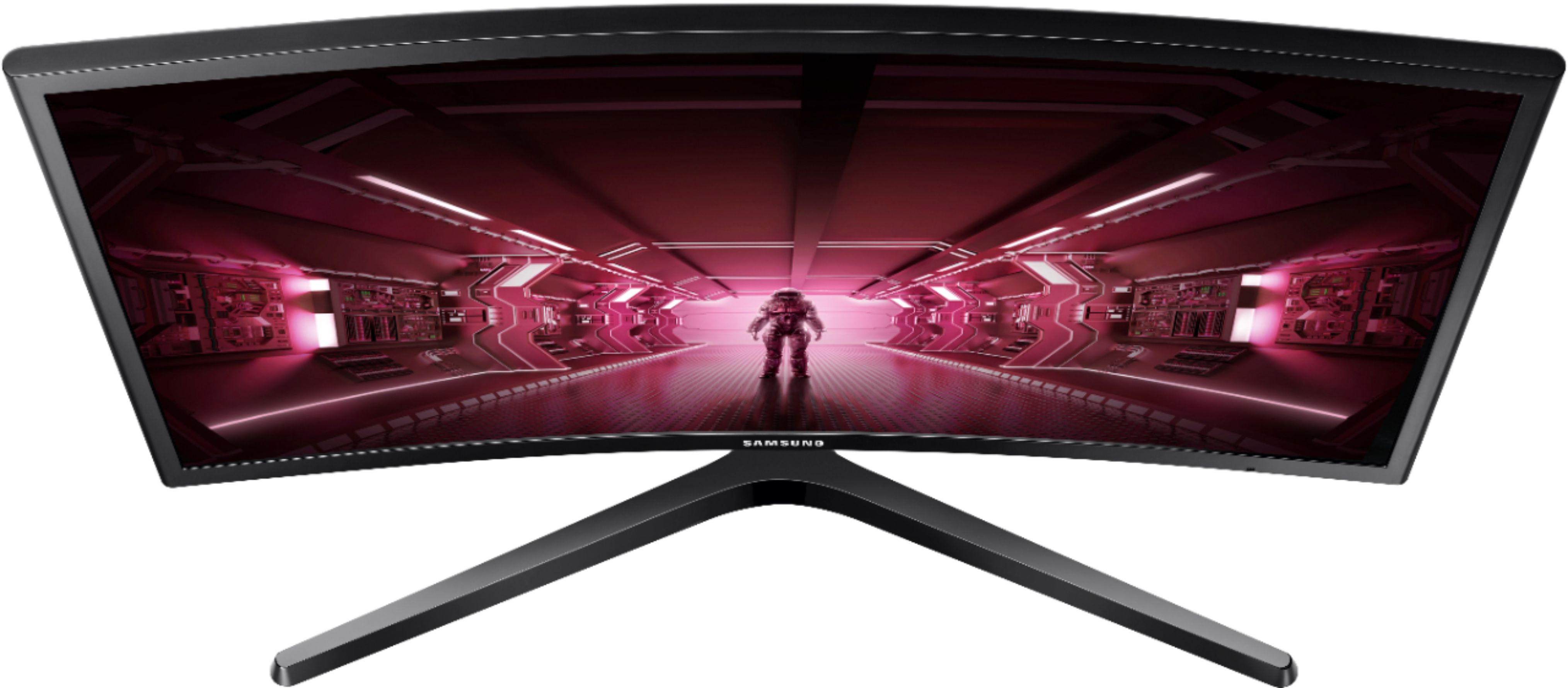 Samsung Odyssey Gaming CRG5 Series 24” LED Curved FHD FreeSync monitor  Black LC24RG50FQNXZA - Best Buy
