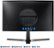 Alt View Zoom 20. Samsung - Odyssey Gaming CRG5 Series 24” LED Curved FHD FreeSync monitor - Black.
