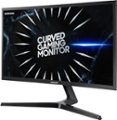 Left Zoom. Samsung - Odyssey Gaming CRG5 Series 24” LED Curved FHD FreeSync monitor - Black.