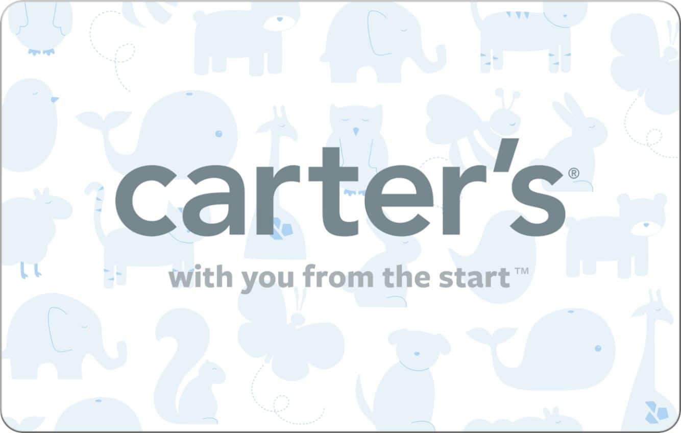 Front. Carter's - $25 Gift Card.