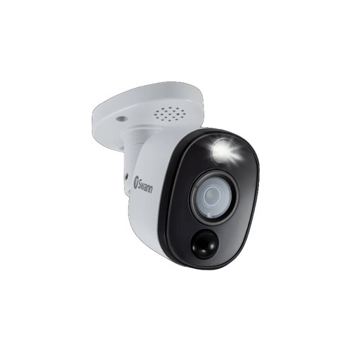 Swann Pro Series Indooroutdoor Wired Surveillance Camera Blackwhite Swpro 4kwlb Us Best Buy 0296