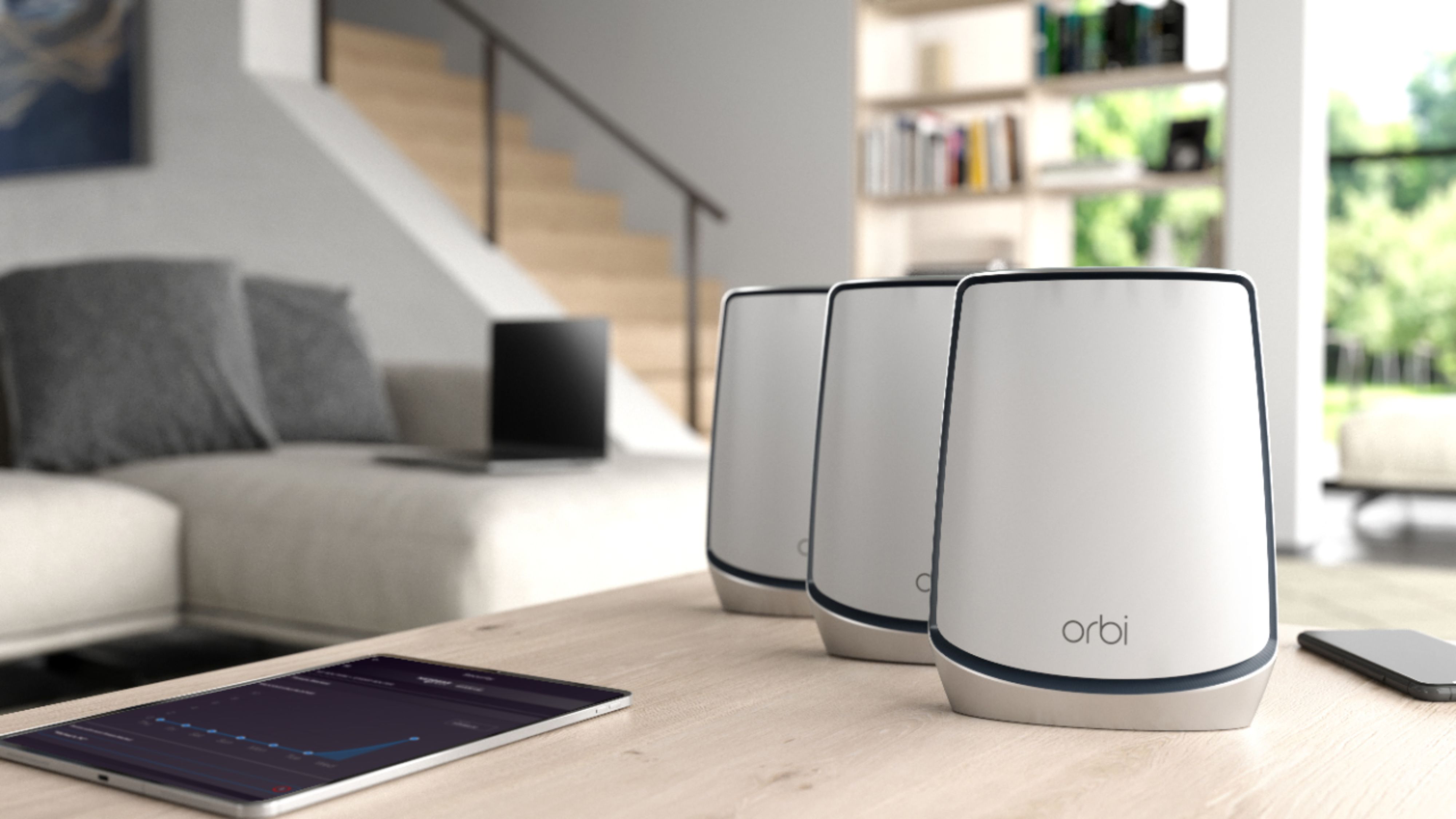 Left View: eero 6 AX1800 Dual-Band Mesh Wi-Fi 6 Router