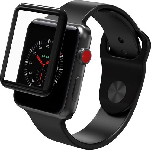 ZAGG - InvisibleShield GlassFusion Screen Protector for Apple WatchÂ® Series 1, 2, and 3 38mm - Clear was $29.99 now $15.99 (47.0% off)