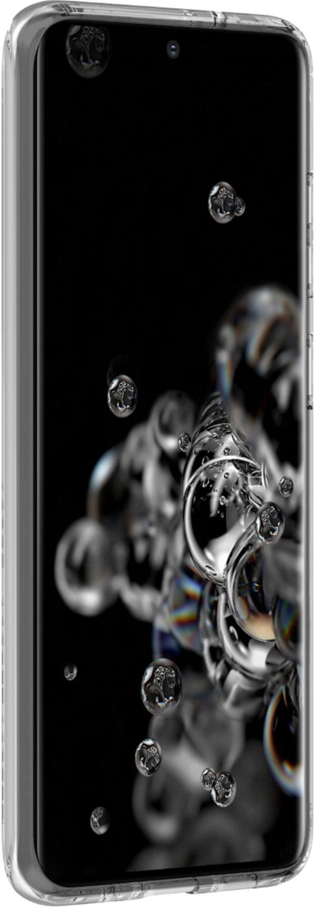 Alt View 12. kate spade new york - Protective Hard-Shell Case for Samsung Galaxy S20 5G - Hollyhock Floral Clear/Cream With Stones.