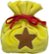 Front Zoom. Animal Crossing Bell Bag - Yellow/Brown/Red.