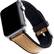 Angle. WITHit - Band for Apple Watch 42mm, 44mm and Series 7, 45mm - Leather-Brown.