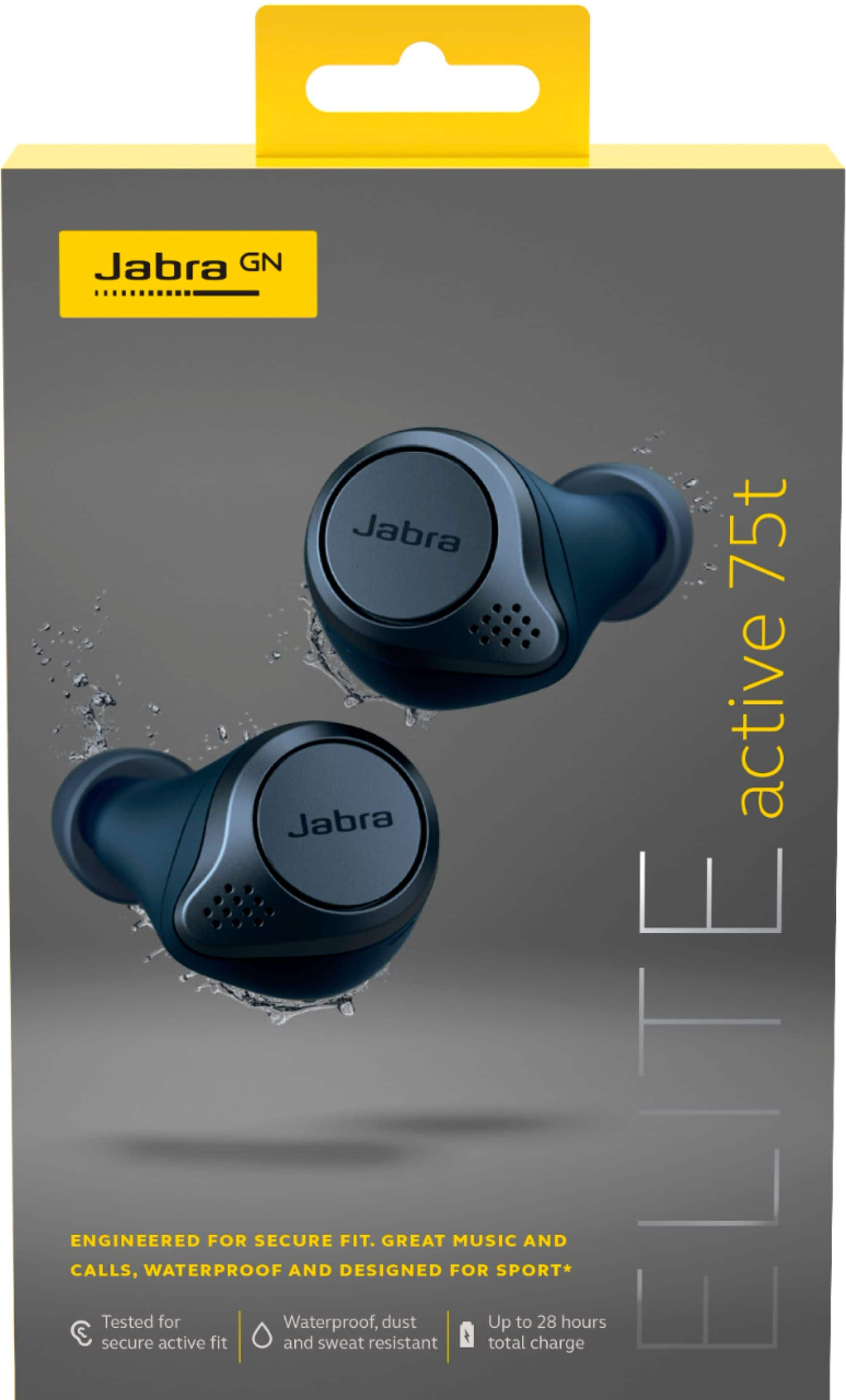 Audífonos inalámbricos Jabra Elite 75t con ANC