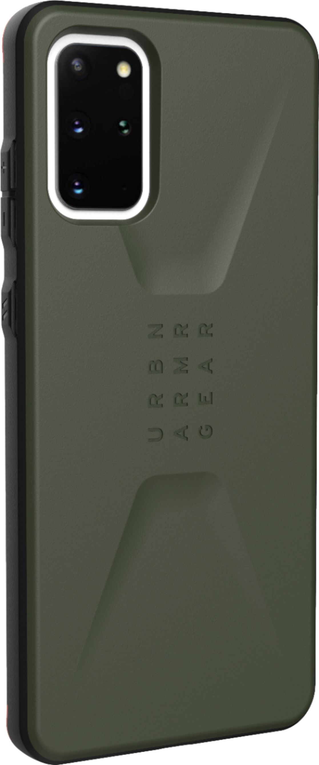 Angle View: UAG - Civilian Series Case for Samsung Galaxy S20+ 5G - Olive Drab