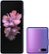 Alt View Zoom 11. Samsung - Galaxy Z Flip with 256GB Memory Cell Phone (Unlocked) - Mirror Purple.