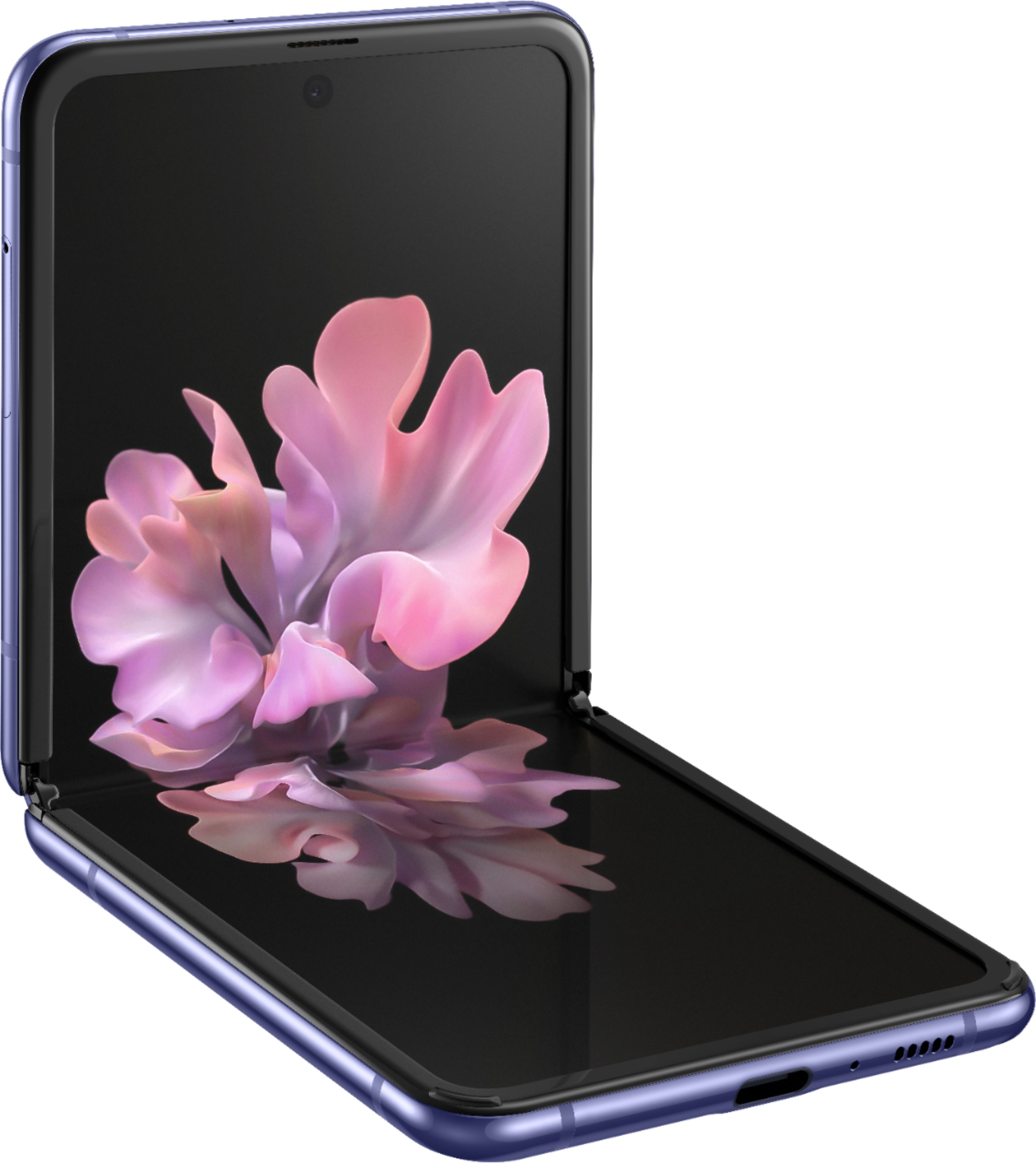 Best Buy: Samsung Galaxy Z Flip with 256GB Memory Cell Phone (Unlocked)  SM-F700UZPDXAA
