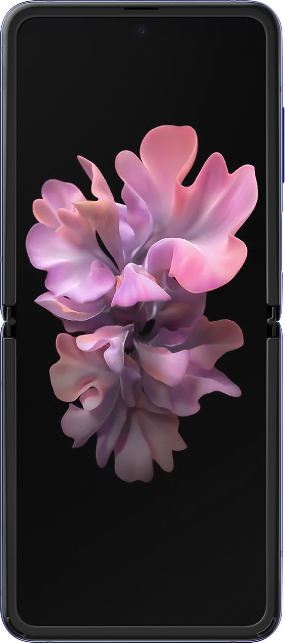 Best Buy Samsung Galaxy Z Flip With 256gb Memory Cell Phone Unlocked Mirror Purple Sm F700uzpdxaa