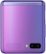 Alt View Zoom 17. Samsung - Galaxy Z Flip with 256GB Memory Cell Phone (Unlocked) - Mirror Purple.