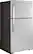Angle. GE - 21.9 Cu. Ft. Top-Freezer Refrigerator - Stainless Steel.