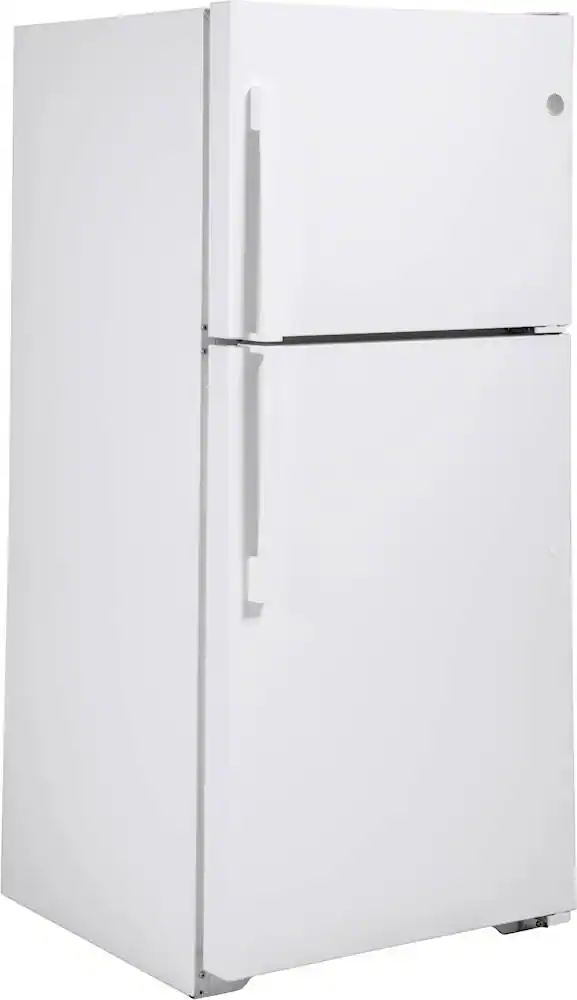 GE 30 in. Wide 19.2 Cu. Ft. Top Freezer Refrigerator with Interior LED ...