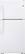 Front. GE - 19.2 Cu. Ft. Top-Freezer Refrigerator - White.
