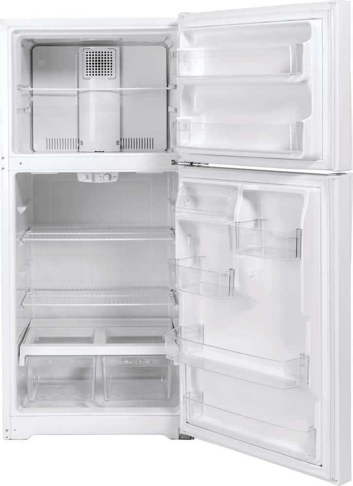 best buy ge refrigerator top freezer