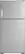 Front. GE - 19.2 Cu. Ft. Top-Freezer Refrigerator - Stainless Steel.