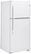 Angle. GE - 19.2 Cu. Ft. Top-Freezer Refrigerator - White.