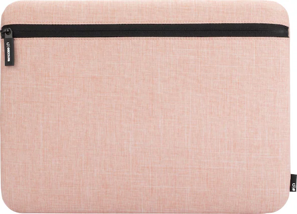 Front. Incase - Sleeve fits up to 13" Laptop - Blush Pink.