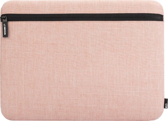Front Zoom. Incase - Sleeve fits up to 13" Laptop - Blush Pink.