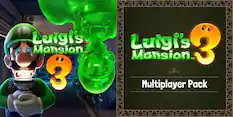 Front. Nintendo - Luigi's Mansion 3 + Multiplayer Pack Set.
