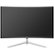 Front. AOC - 31.5" LED Curved FHD Monitor - Black/Silver.