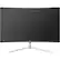 Front. AOC - 31.5" LED Curved FHD Monitor - Black/Silver.