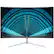 Alt View 13. AOC - 31.5" LED Curved FHD Monitor - Black/Silver.
