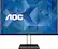 Front. AOC - 27V2H 27" IPS LED FHD Ultra-Slim FreeSync Monitor (HDMI, VGA) - Black.