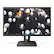 Front. AOC - 27" IPS LED FHD Monitor (HDMI, VGA) - Black.